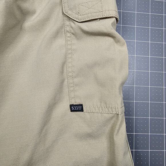 511 Tactical Pants 28x32 Tan Taclite Pro Stryker Cargo Ripstop Police Duty Work - Picture 9 of 16